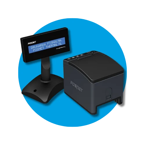 Posnet Thermal XL2 Online 2'' z wolnostojącym wyświetlaczem